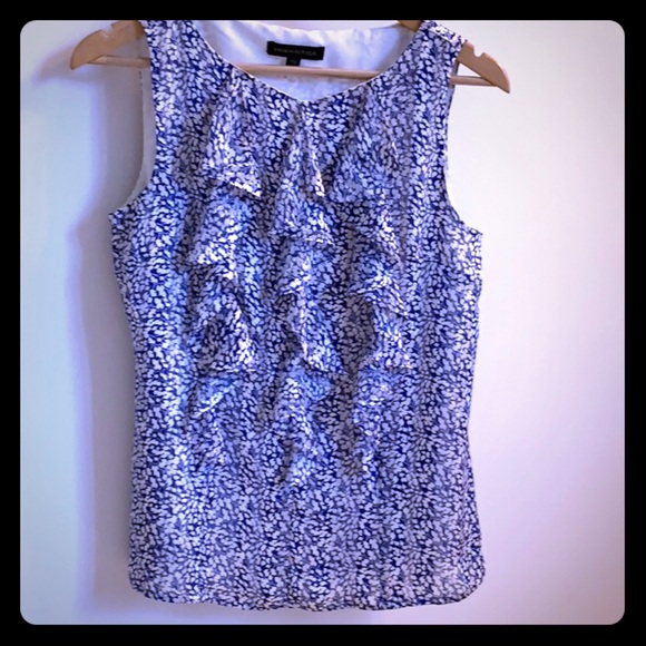 Banana Republic Tops - Hot banana republic ruffled silky blouse